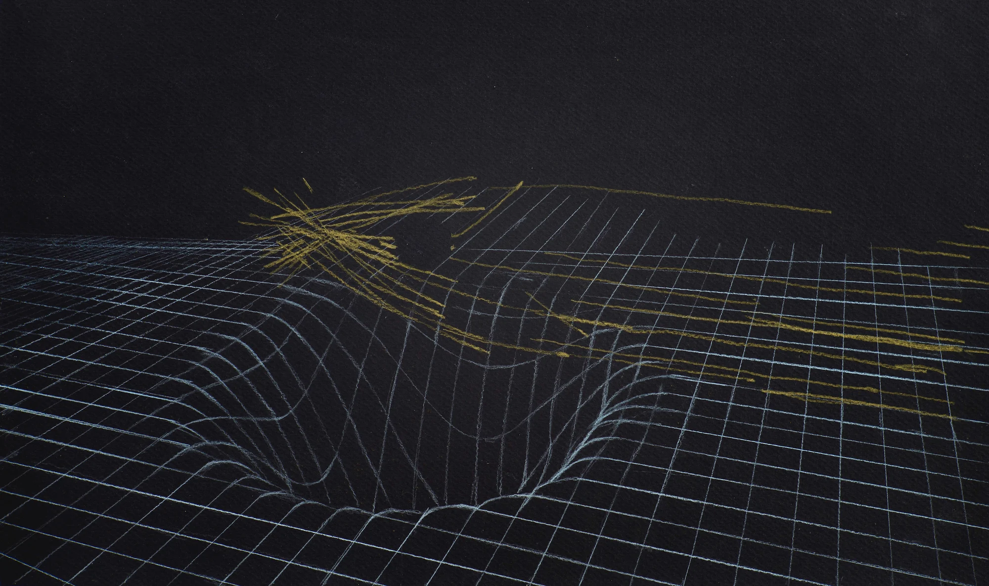 Visualization of a black hole's gravity